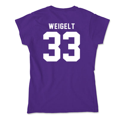TCU - NCAA Women's Volleyball : Riley Weigelt - Soft Style Women’s T-Shirt-1