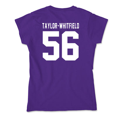 TCU - NCAA Football : Benjamin Taylor-Whitfield - Soft Style Women’s T-Shirt-1