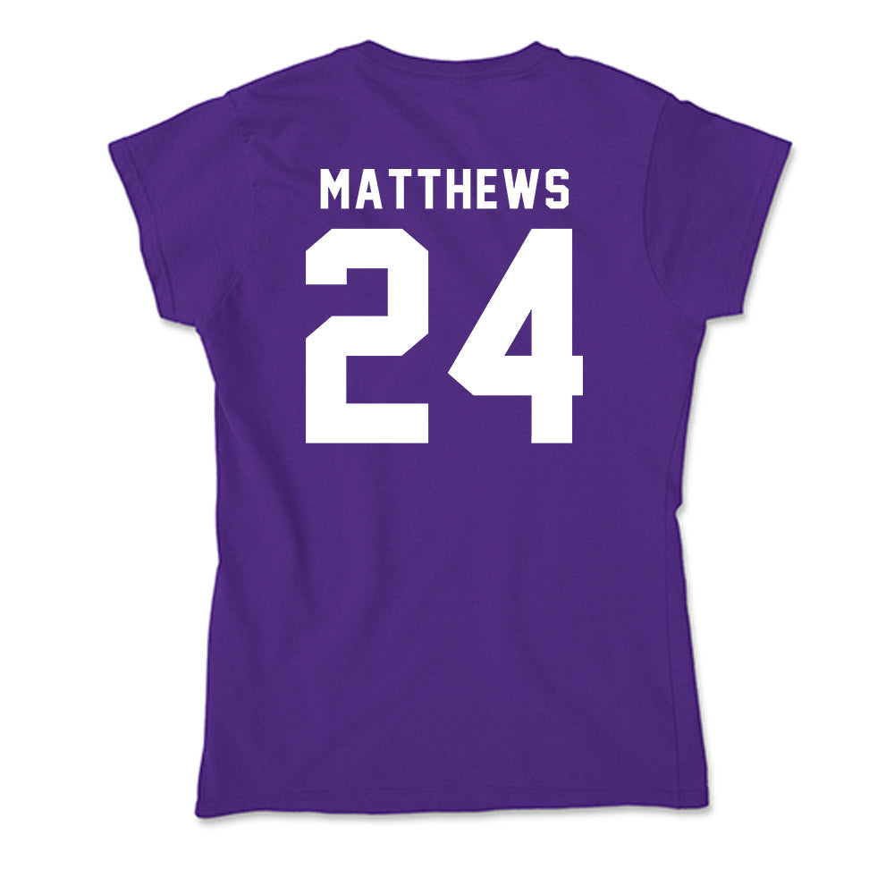 TCU - NCAA Women's Soccer : Landen Matthews - Soft Style Women’s T-Shirt-1