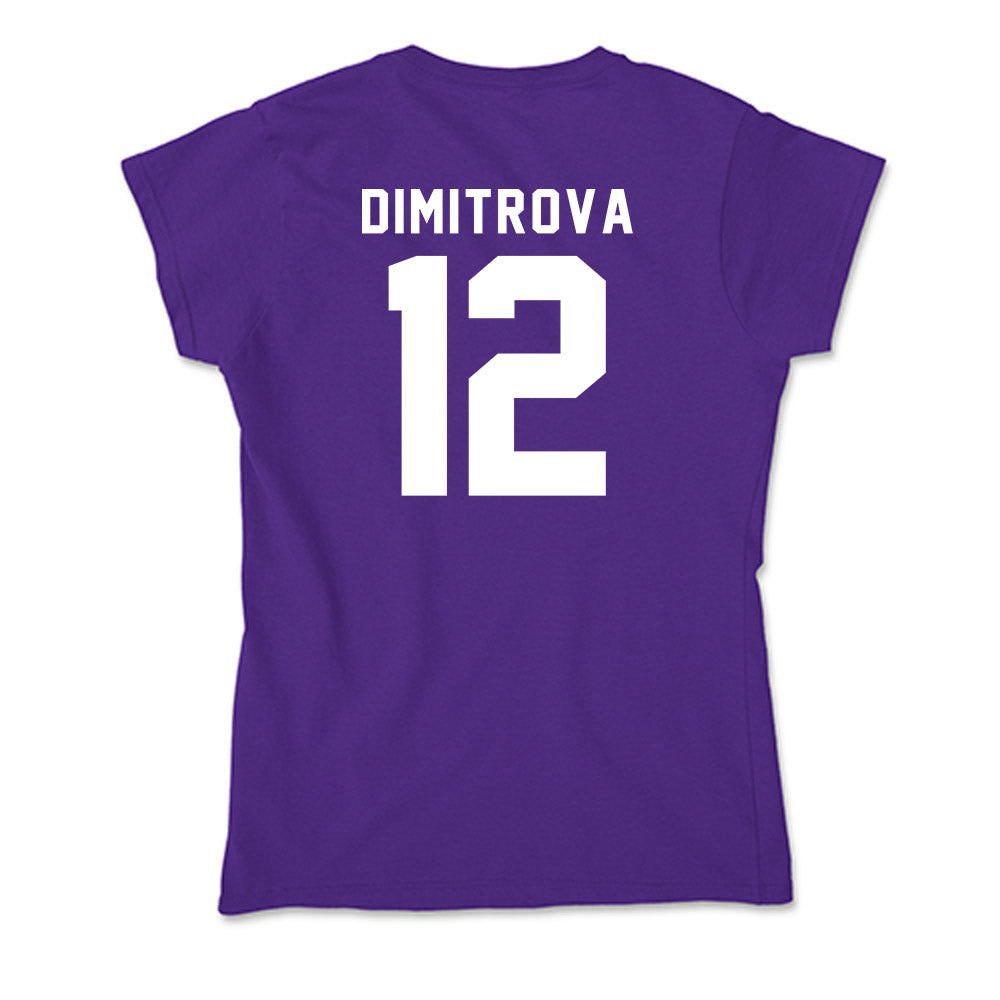 TCU - NCAA Women's Golf : Sofie Dimitrova - Soft Style Women’s T-Shirt-1
