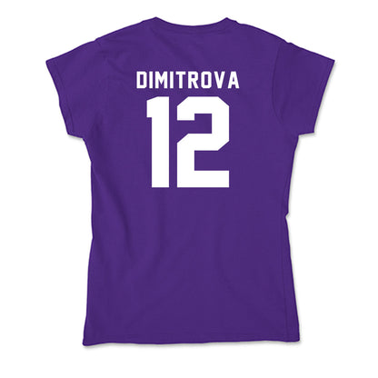 TCU - NCAA Women's Golf : Sofie Dimitrova - Soft Style Women’s T-Shirt-1