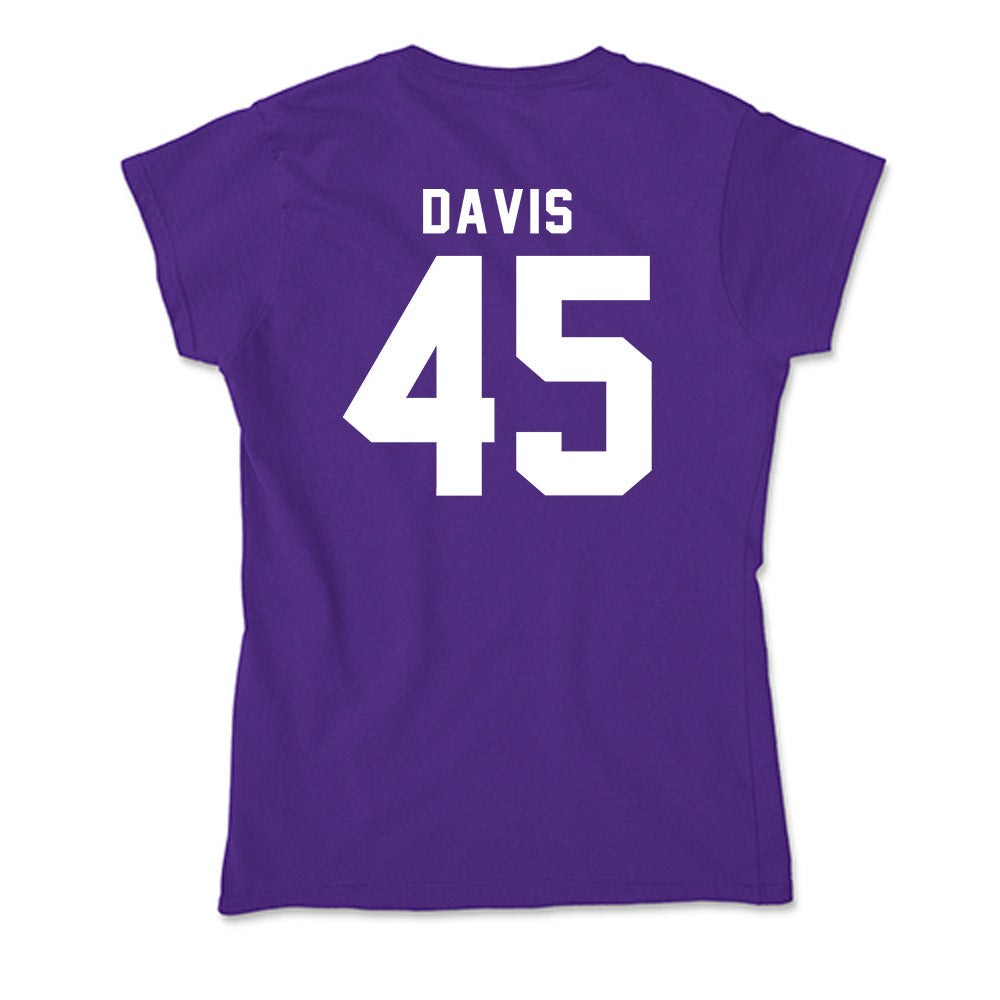 TCU - NCAA Baseball : Lance Davis - Soft Style Women’s T-Shirt-1
