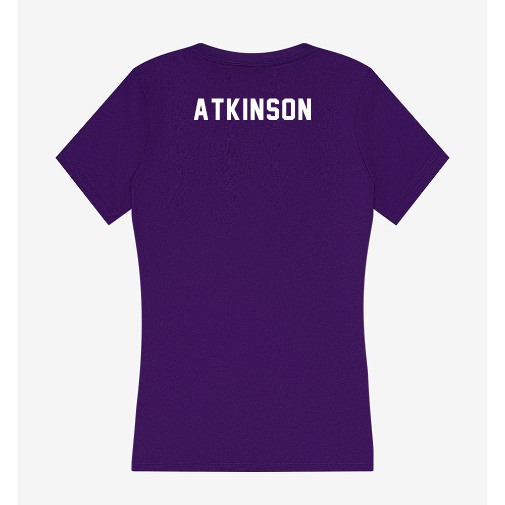 TCU - NCAA Equestrian : Estelle Atkinson - Women's V-Neck T-Shirt-1