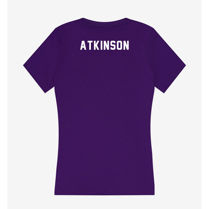 TCU - NCAA Equestrian : Estelle Atkinson - Women's V-Neck T-Shirt-1