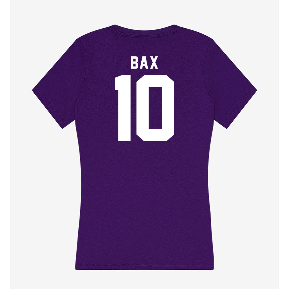 TCU - NCAA Football : Jonathan Bax - Women's V-Neck T-Shirt-1