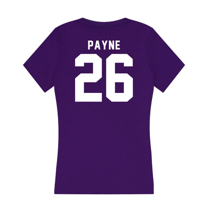 TCU - NCAA Football : Jeremy Payne - Women's V-Neck T-Shirt-1