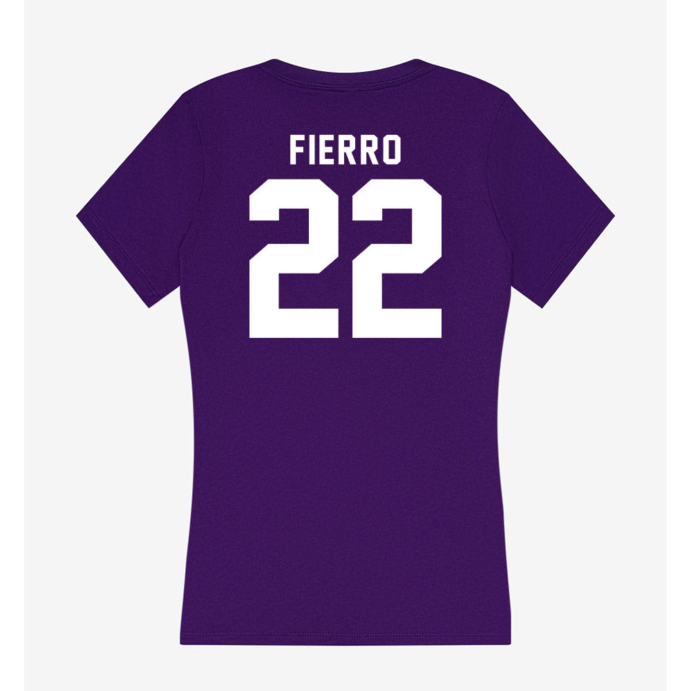TCU - NCAA Football : Fletcher Fierro - Women's V-Neck T-Shirt-1