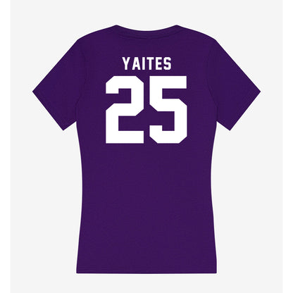 TCU - NCAA Football : Ryan Yaites - Women's V-Neck T-Shirt-1