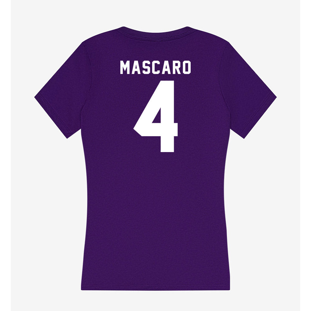 TCU - NCAA Baseball : CJ Mascaro - Women's V-Neck T-Shirt-1