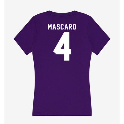 TCU - NCAA Baseball : CJ Mascaro - Women's V-Neck T-Shirt-1