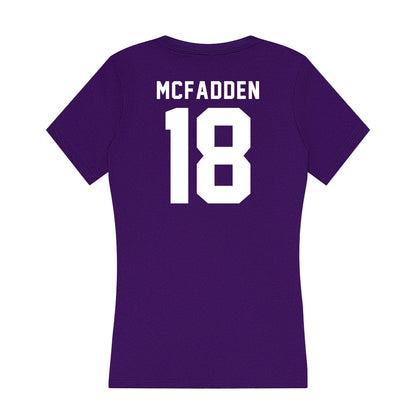 TCU - NCAA Football : Kaden McFadden - Women's V-Neck T-Shirt-1