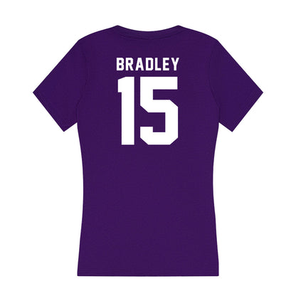 TCU - NCAA Beach Volleyball : Kaitlyn Bradley - Women's V-Neck T-Shirt-1