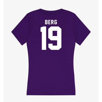 TCU - NCAA Women's Volleyball : Mckenzie Berg - Women's V-Neck T-Shirt-1