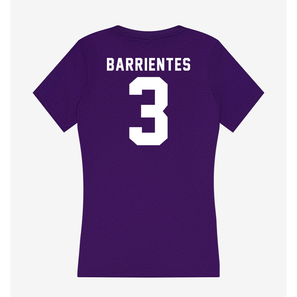 TCU - NCAA Baseball : Aiden Barrientes - Women's V-Neck T-Shirt-1