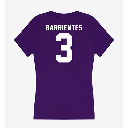 TCU - NCAA Baseball : Aiden Barrientes - Women's V-Neck T-Shirt-1