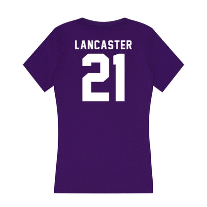 TCU - NCAA Women's Soccer : Camryn Lancaster - Women's V-Neck T-Shirt-1