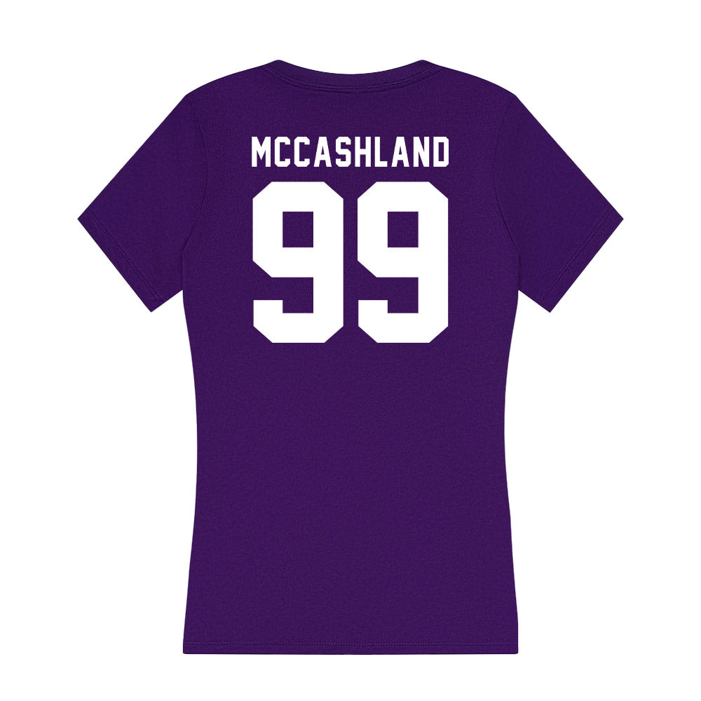 TCU - NCAA Football : Nate Mccashland - Women's V-Neck T-Shirt-1