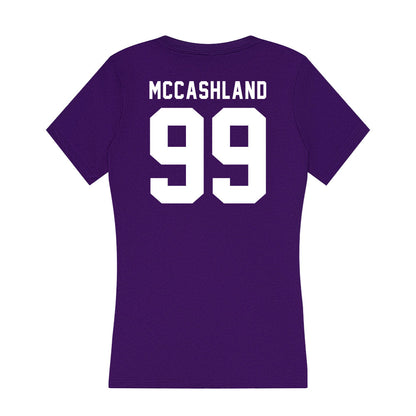 TCU - NCAA Football : Nate Mccashland - Women's V-Neck T-Shirt-1