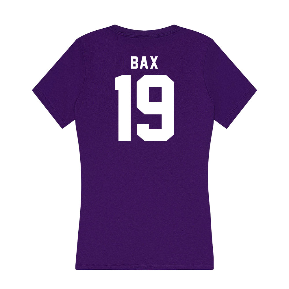 TCU - NCAA Football : Jonathan Bax - Women's V-Neck T-Shirt-1