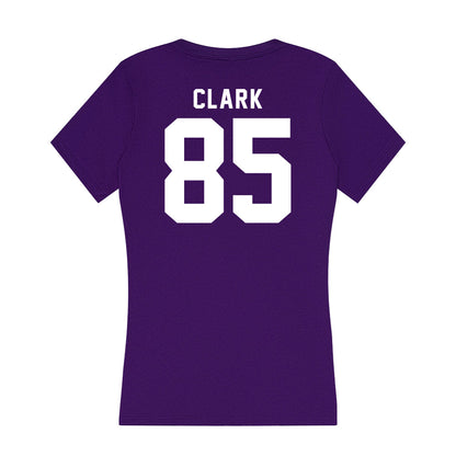 TCU - NCAA Football : Parker Clark - Women's V-Neck T-Shirt-1