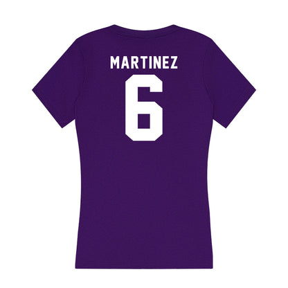 TCU - NCAA Women's Soccer : Kaela Martinez - Women's V-Neck T-Shirt-1