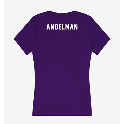 TCU - NCAA Triathlon : Marley Andelman - Women's V-Neck T-Shirt-1