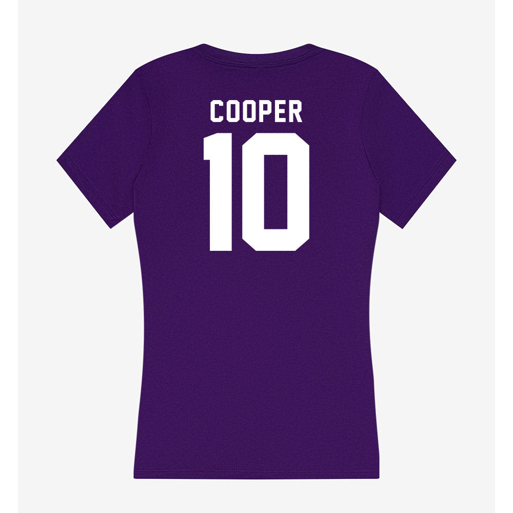 TCU - NCAA Equestrian : Brianna Cooper - Women's V-Neck T-Shirt-1
