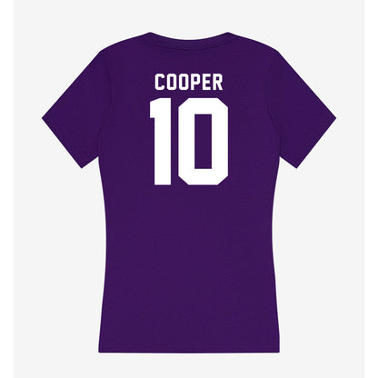 TCU - NCAA Equestrian : Brianna Cooper - Women's V-Neck T-Shirt-1