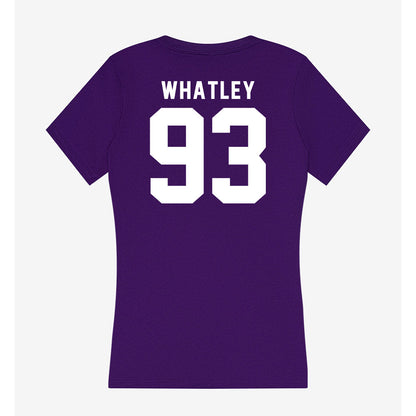 TCU - NCAA Football : William Whatley - Women's V-Neck T-Shirt-1