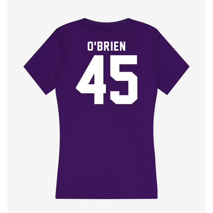 TCU - NCAA Women's Golf : Yvette O'Brien - Women's V-Neck T-Shirt-1