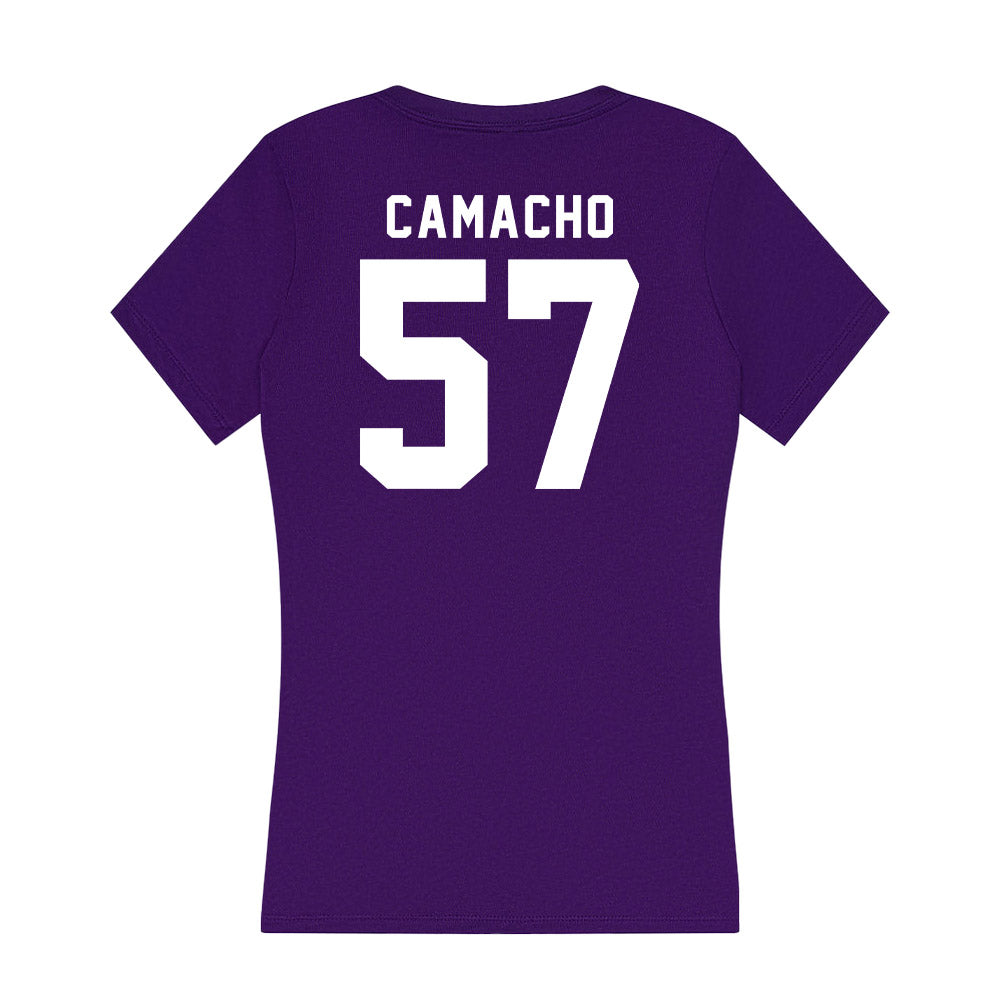 TCU - NCAA Football : Samir Camacho - Women's V-Neck T-Shirt-1