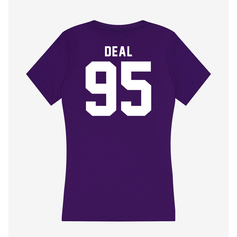 TCU - NCAA Football : Markis Deal - Women's V-Neck T-Shirt-1