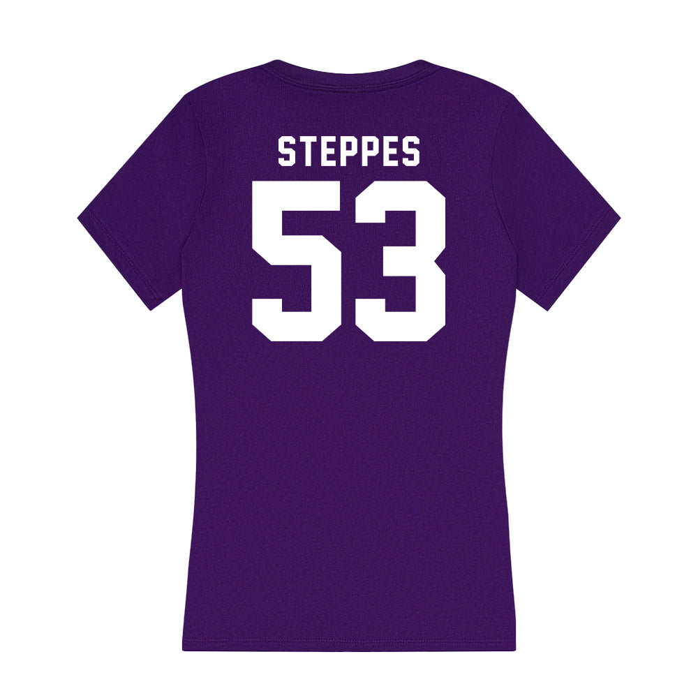 TCU - NCAA Football : Tobias Steppes - Women's V-Neck T-Shirt-1