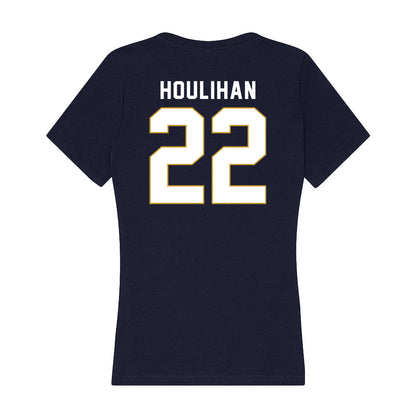 Notre Dame - NCAA Softball : Avery Houlihan - Women's V-Neck T-Shirt-2