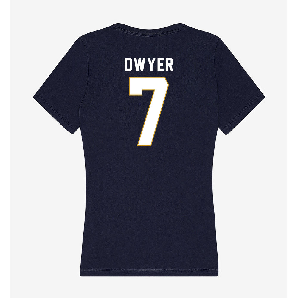 Notre Dame - NCAA Women's Lacrosse : Maeve Dwyer - Women's V-Neck T-Shirt-2