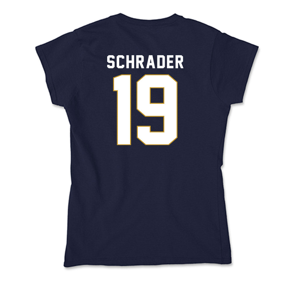 Notre Dame - NCAA Women's Volleyball : Phyona Schrader - Soft Style Women’s T-Shirt-3