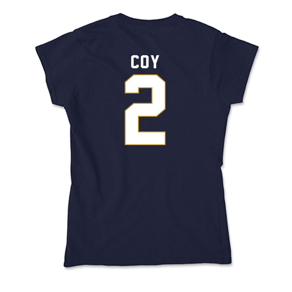 Notre Dame - NCAA Baseball : Noah Coy - Soft Style Women’s T-Shirt-1