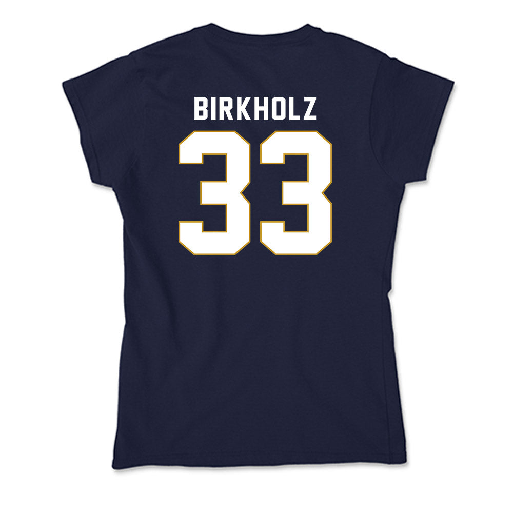 Notre Dame - NCAA Baseball : Radek Birkholz - Soft Style Women’s T-Shirt-1