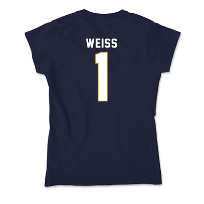 Notre Dame - NCAA Softball : Brianne Weiss - Soft Style Women’s T-Shirt-3