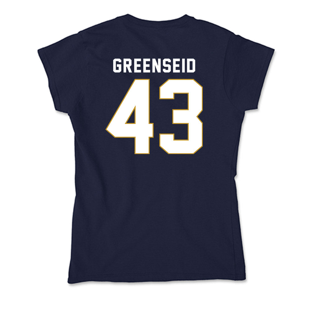 Notre Dame - NCAA Baseball : Noah Greenseid - Soft Style Women’s T-Shirt-1