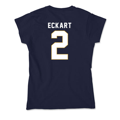 Notre Dame - NCAA Softball : Rebecca Eckart - Soft Style Women’s T-Shirt-1