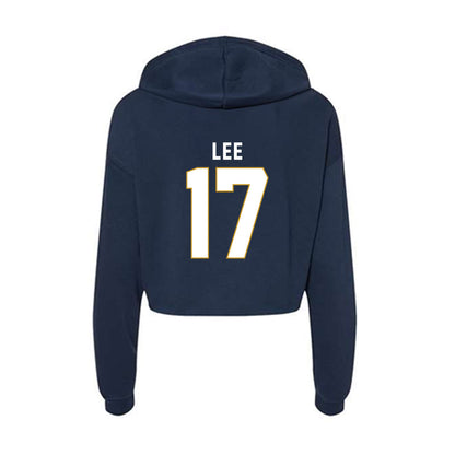 Notre Dame - NCAA Baseball : Jayce Lee - Women's Crop Fleece Hoodie-1