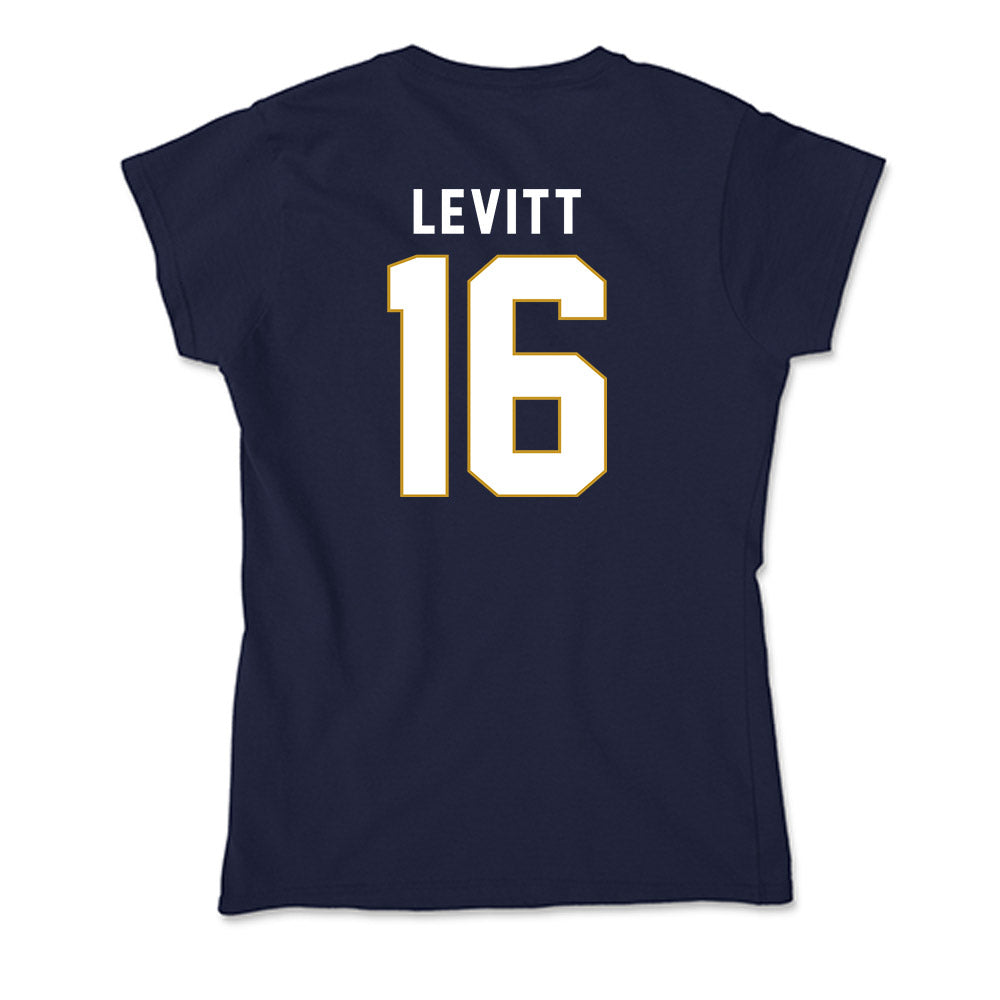 Notre Dame - NCAA Softball : Olivia Levitt - Soft Style Women’s T-Shirt-1