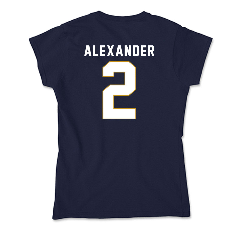 Notre Dame - NCAA Women's Volleyball : Maisie Alexander - Soft Style Women’s T-Shirt-1