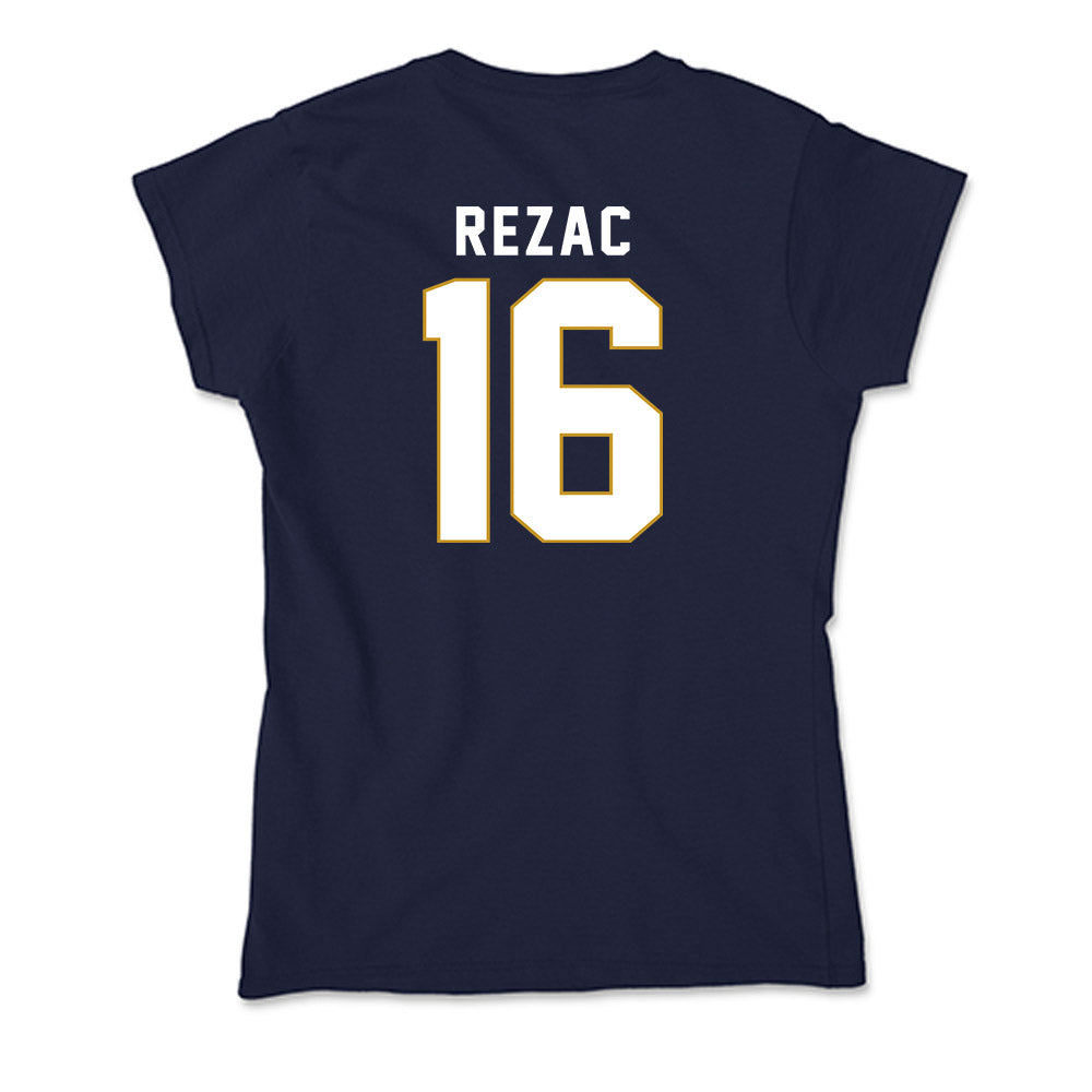 Notre Dame - NCAA Football : Anthony Rezac - Soft Style Women’s T-Shirt-1