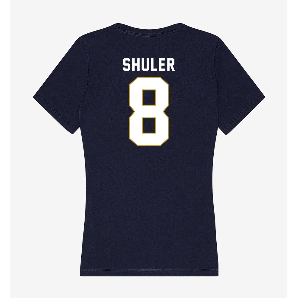 Notre Dame - NCAA Football : Adon Shuler - Women's V-Neck T-Shirt-1