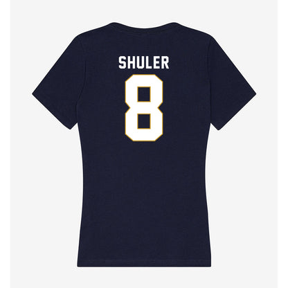 Notre Dame - NCAA Football : Adon Shuler - Women's V-Neck T-Shirt-1