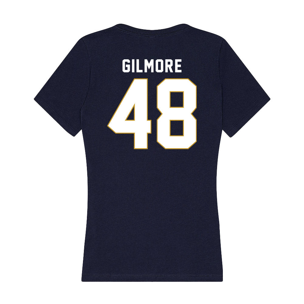 Notre Dame - NCAA Baseball : Clark Gilmore - Women's V-Neck T-Shirt-1