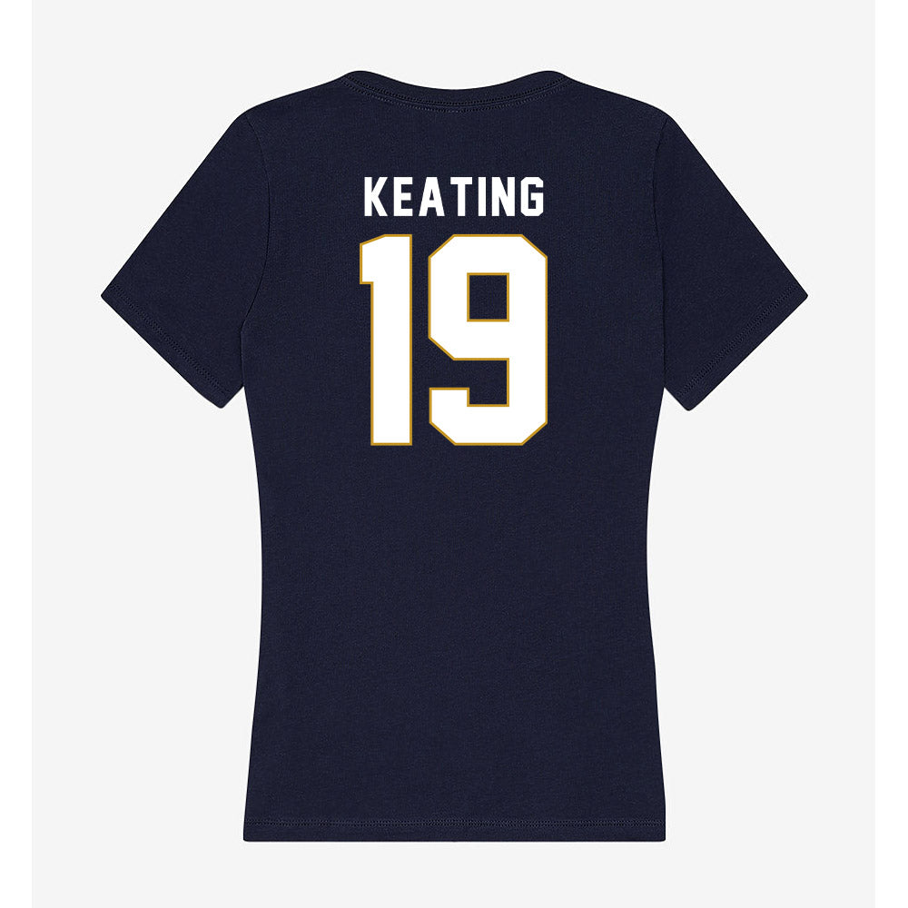 Notre Dame - NCAA Women's Lacrosse : Hadley Keating - Women's V-Neck T-Shirt-1