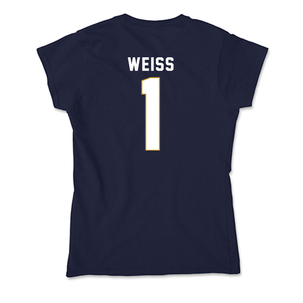 Notre Dame - NCAA Softball : Brianne Weiss - Soft Style Women’s T-Shirt-2